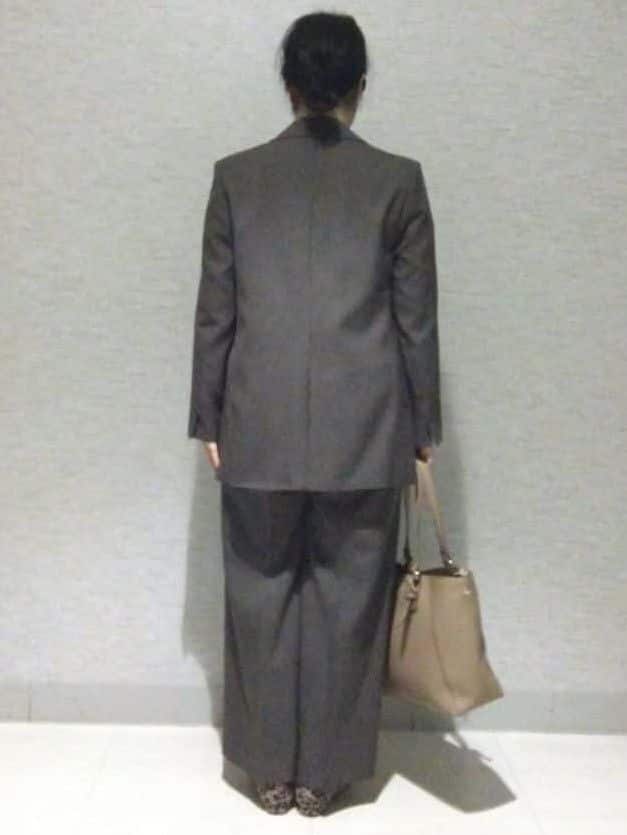 sakoさんの「Reflect｜【配色ボウタイ付き】八分袖ジョーゼットブラウス」を使ったコーディネート