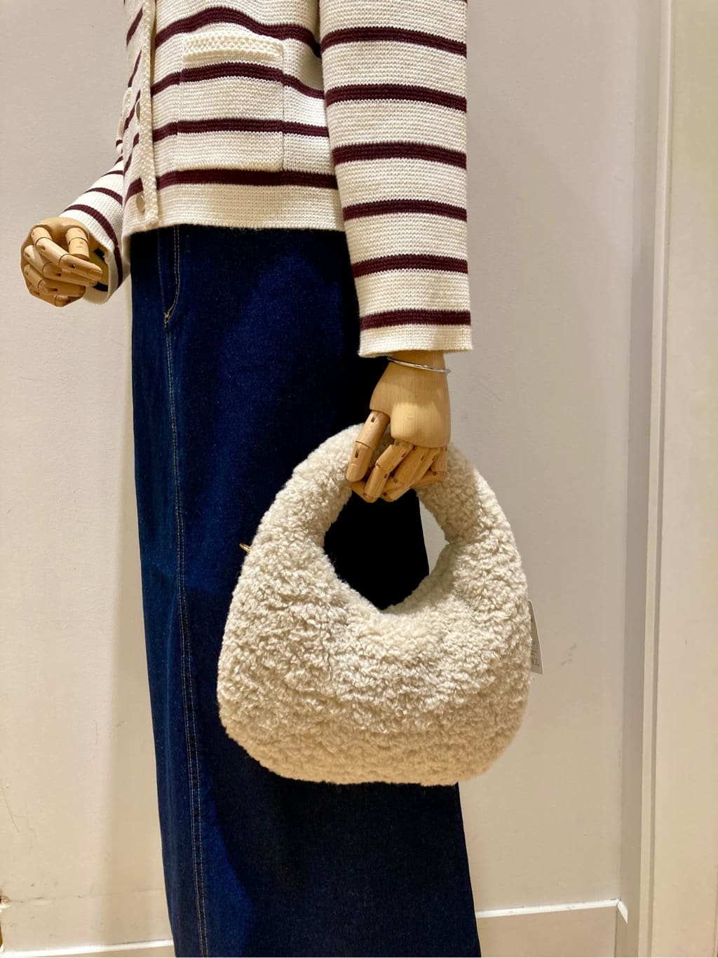 YAMAさんの「Dessin｜【2WAY・軽量】ボアBAG」を使ったコーディネート