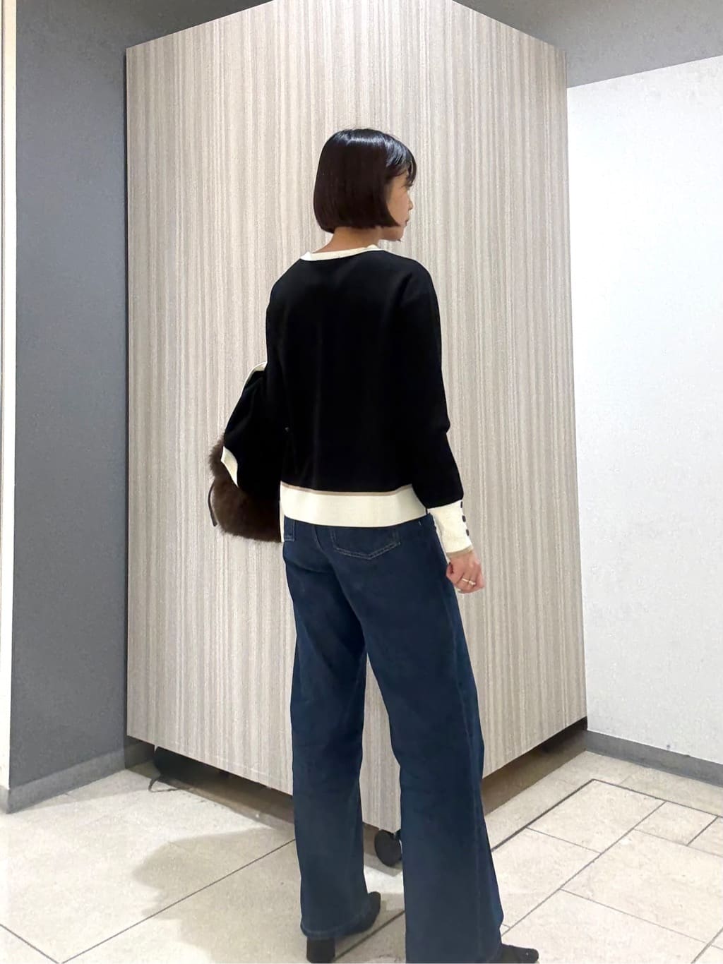 Itoさんの「UNTITLED｜【アンサンブル可/ジャケット風】ウールミラノリブカーディガン」を使ったコーディネート