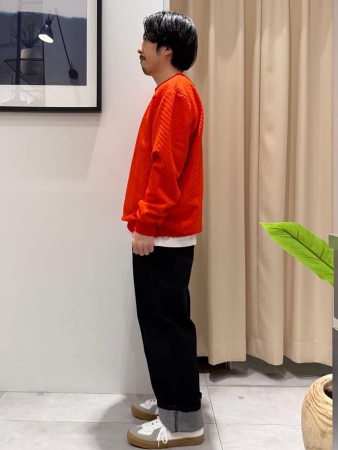 はさんの「THE SHOP TK｜【無地に飽きた方へ】ふくれジャカードスウェット　洗濯機OK/6色展開/ユニセックスでおすすめ！」を使ったコーディネート