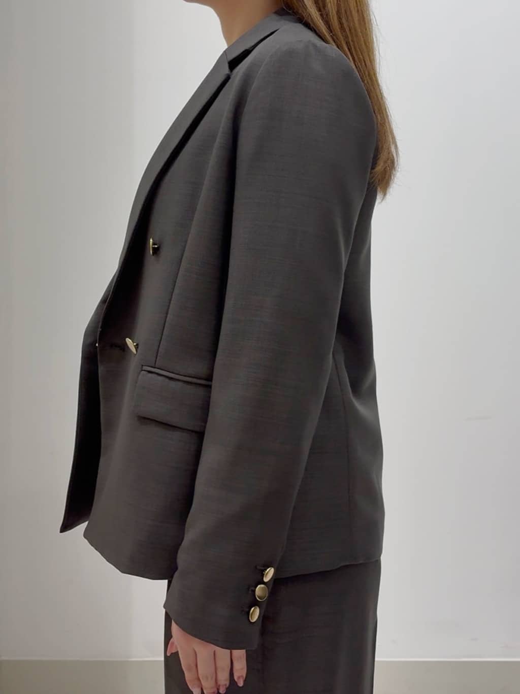 しかっちさんの「grove｜【カセット服】ダブルブレストテーラードジャケット」を使ったコーディネート