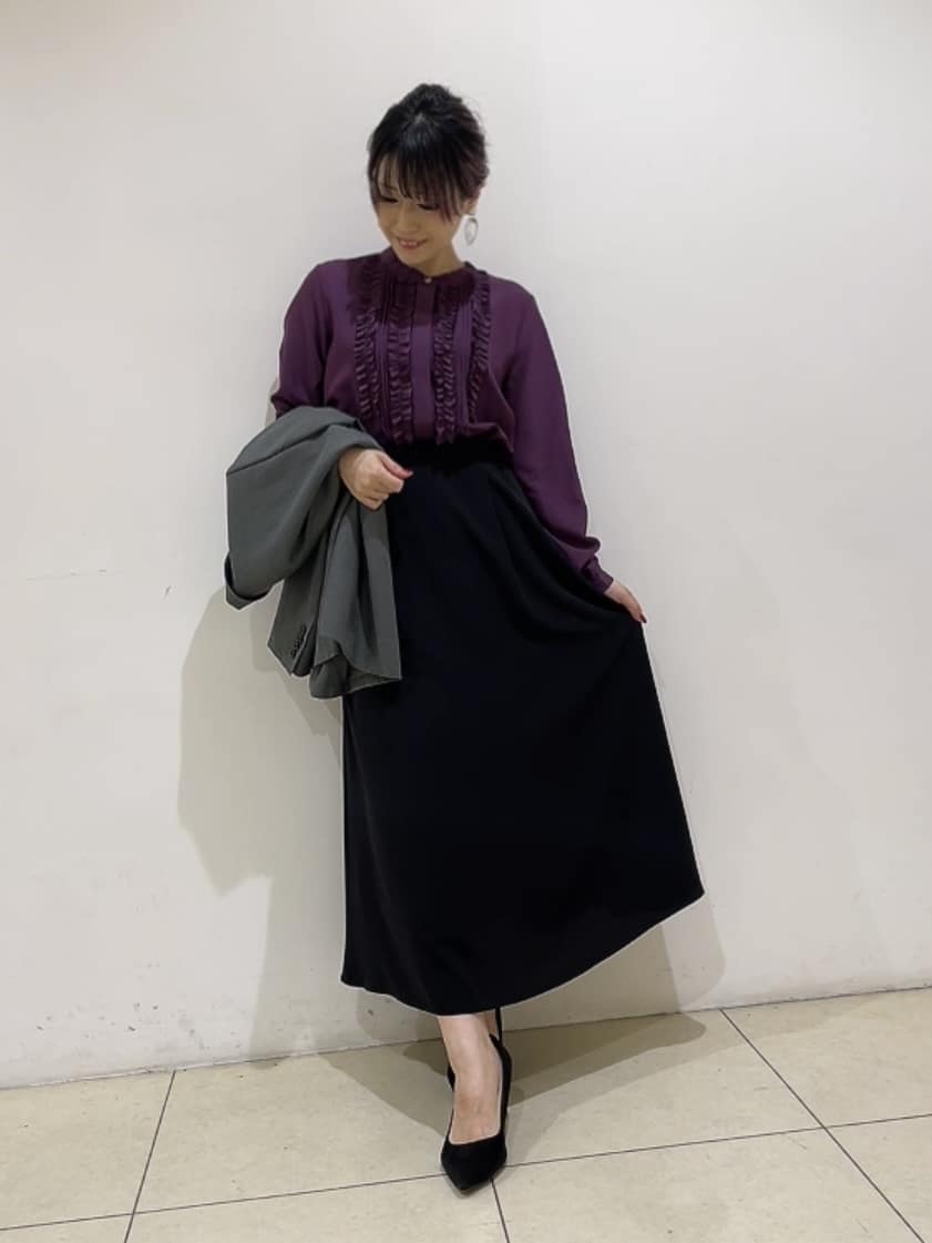 watanabeさんの「UNTITLED｜【セットアップ可】ウールライク ダブルブレストジャケット」を使ったコーディネート
