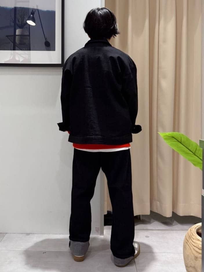 はさんの「THE SHOP TK｜【無地に飽きた方へ】ふくれジャカードスウェット　洗濯機OK/6色展開/ユニセックスでおすすめ！」を使ったコーディネート