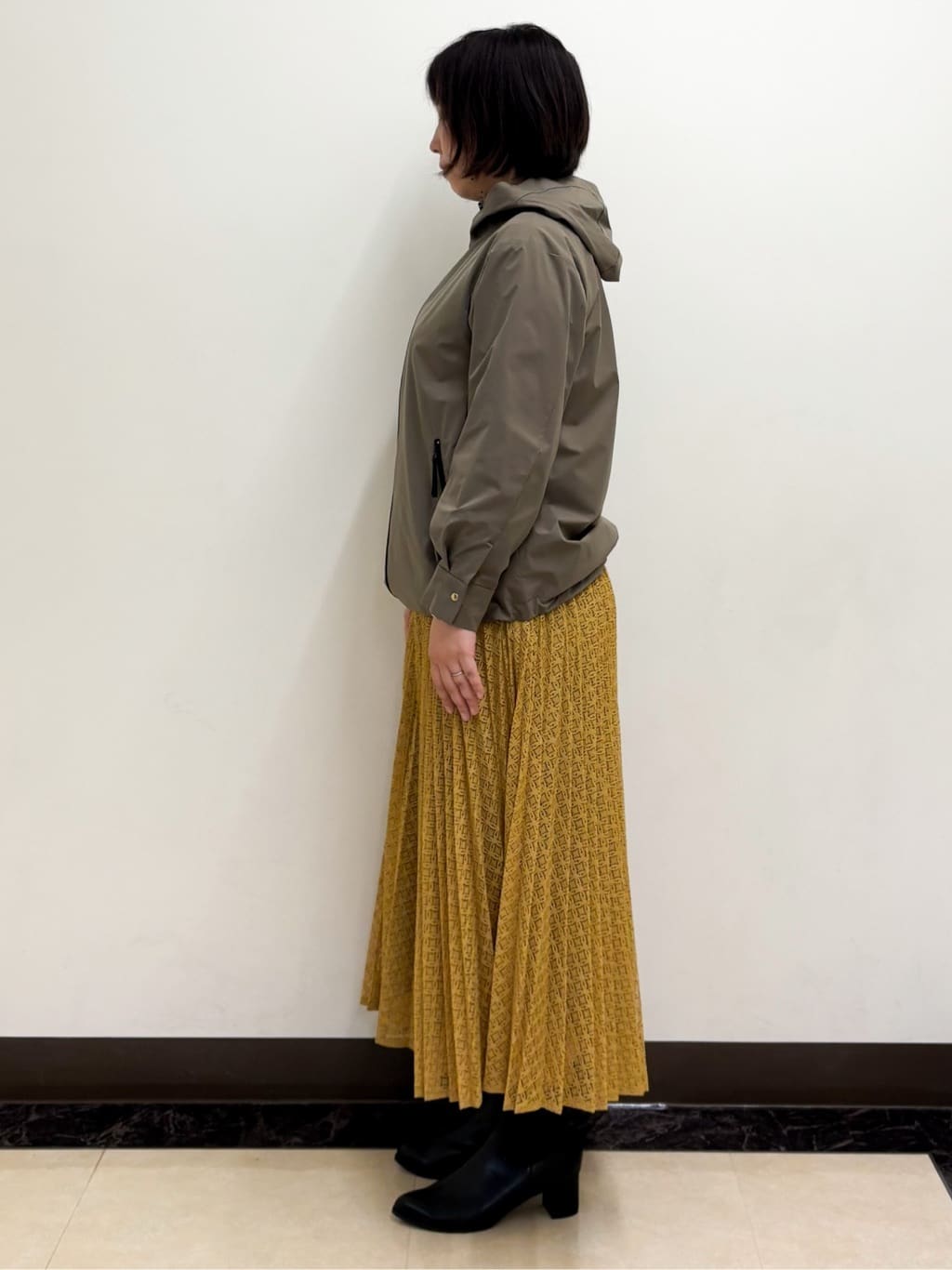 ミヨさんの「Reflect｜【ライトアウター／キレイ見え／気軽な羽織に◎】スポーティライトアウター」を使ったコーディネート