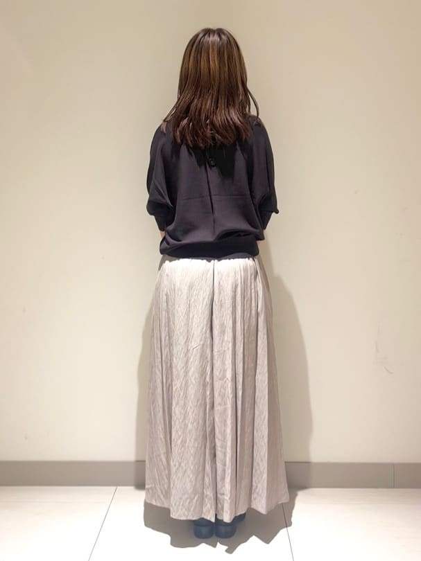 Liriさんの「Dessin｜【ウエストゴム/洗える】シアーエアリーパンツ」を使ったコーディネート