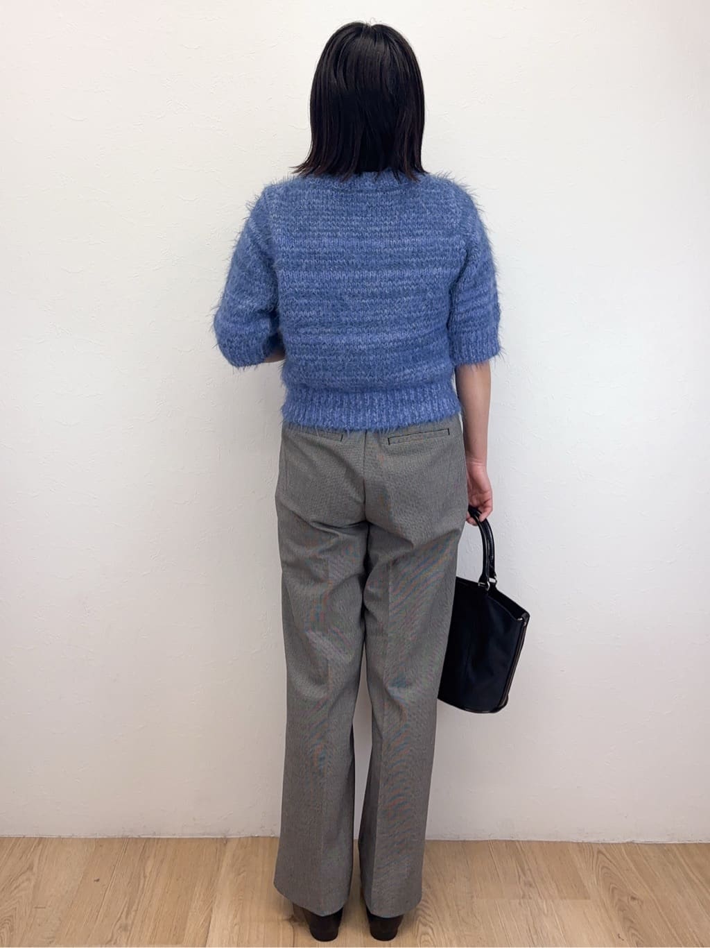 Takeさんの「OPAQUE.CLIP｜フェザーヤーンニット【洗濯機OK／抗ピル】」を使ったコーディネート
