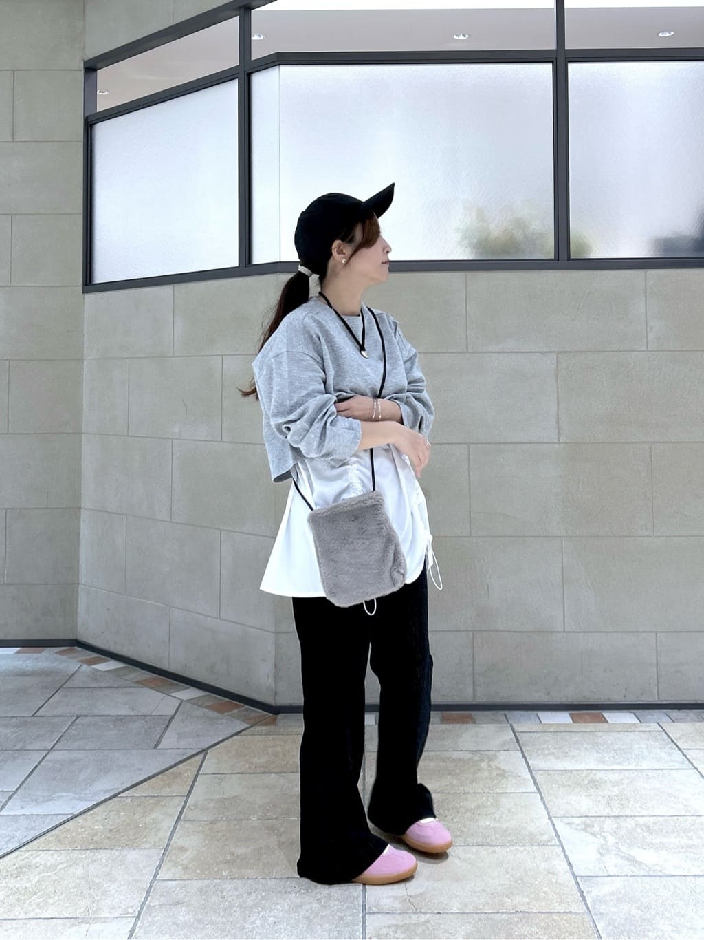 よねさんの「INDIVI｜【PUMA】パレルモ スニーカー」を使ったコーディネート