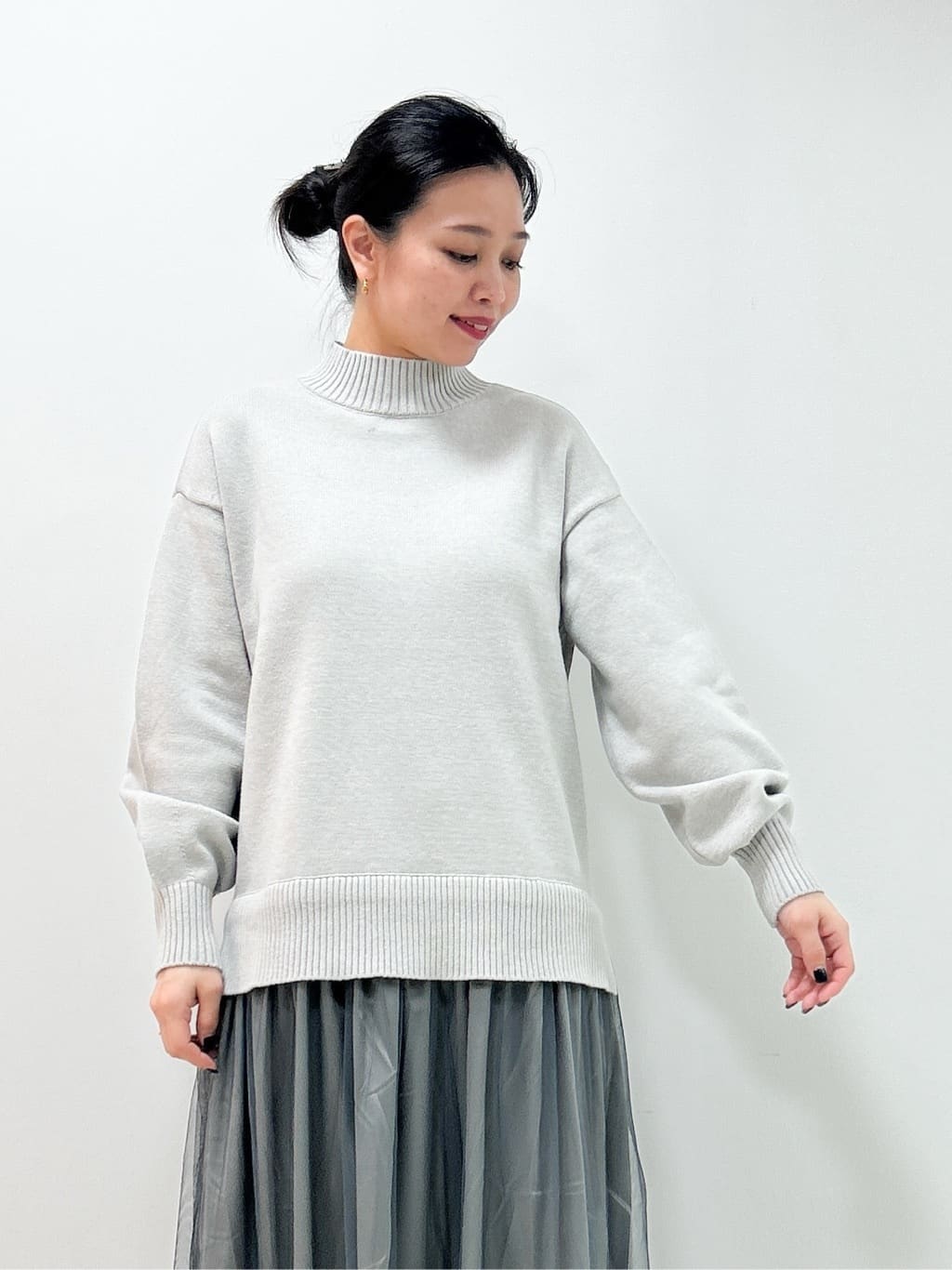 Kaiさんの「Dessin｜【洗える】ニットチュールドッキングワンピース」を使ったコーディネート