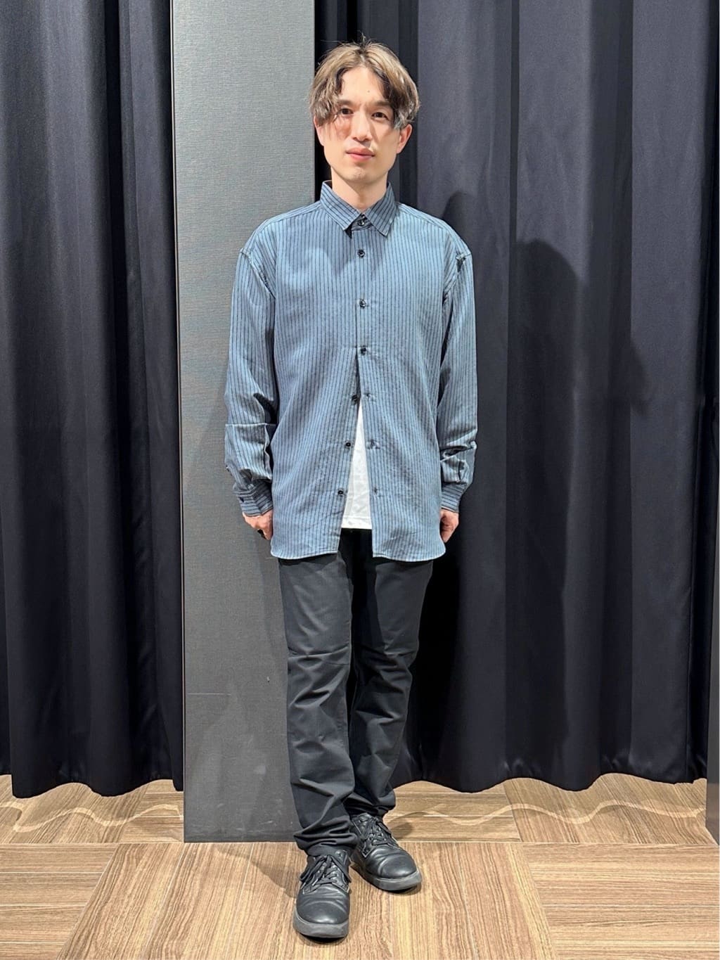 tomoyaさんの「THE SHOP TK｜ジャケット長袖Tシャツ 【ON/OFF兼用】」を使ったコーディネート