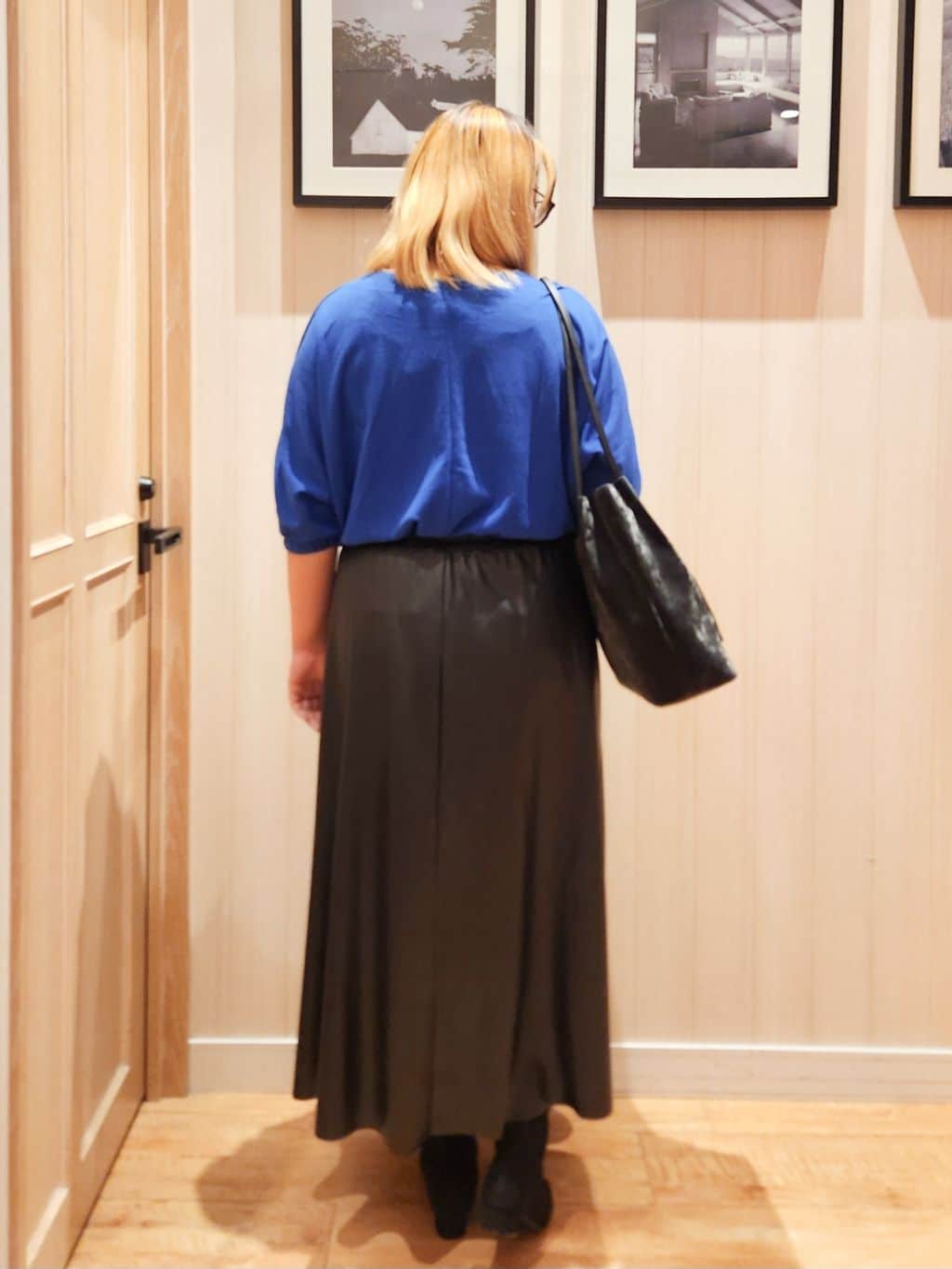 れーやんさんの「SHOO･LA･RUE｜【S-LL/7分袖】ゆるシルエットが心地よい ドルマントップス」を使ったコーディネート