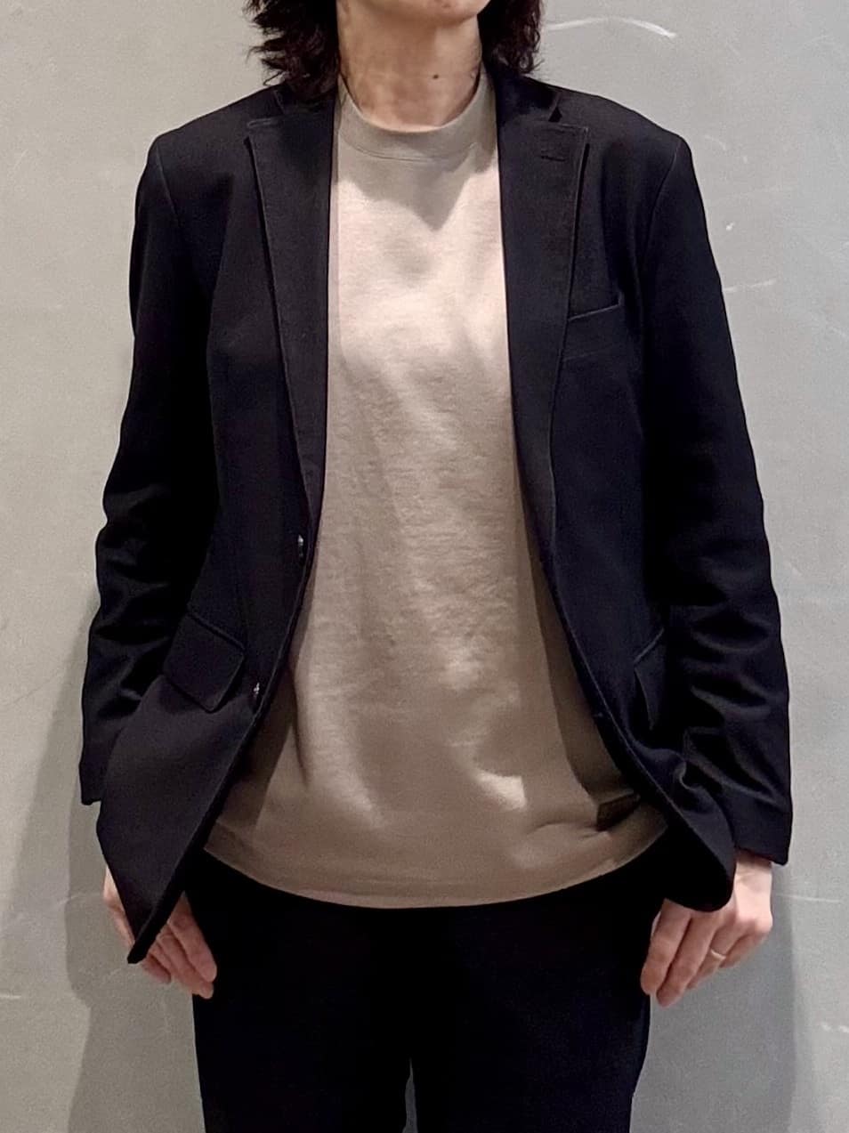のぐみさんの「TAKEO KIKUCHI｜【360&deg;ストレッチ／セットアップ対応】None Of Stress ジャケット」を使ったコーディネート