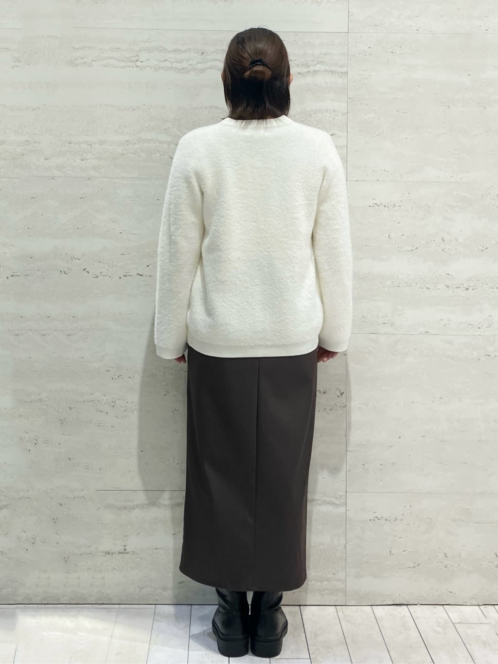 FUKAさんの「OPAQUE.CLIP｜ロングロゴTシャツ【洗濯機OK】」を使ったコーディネート