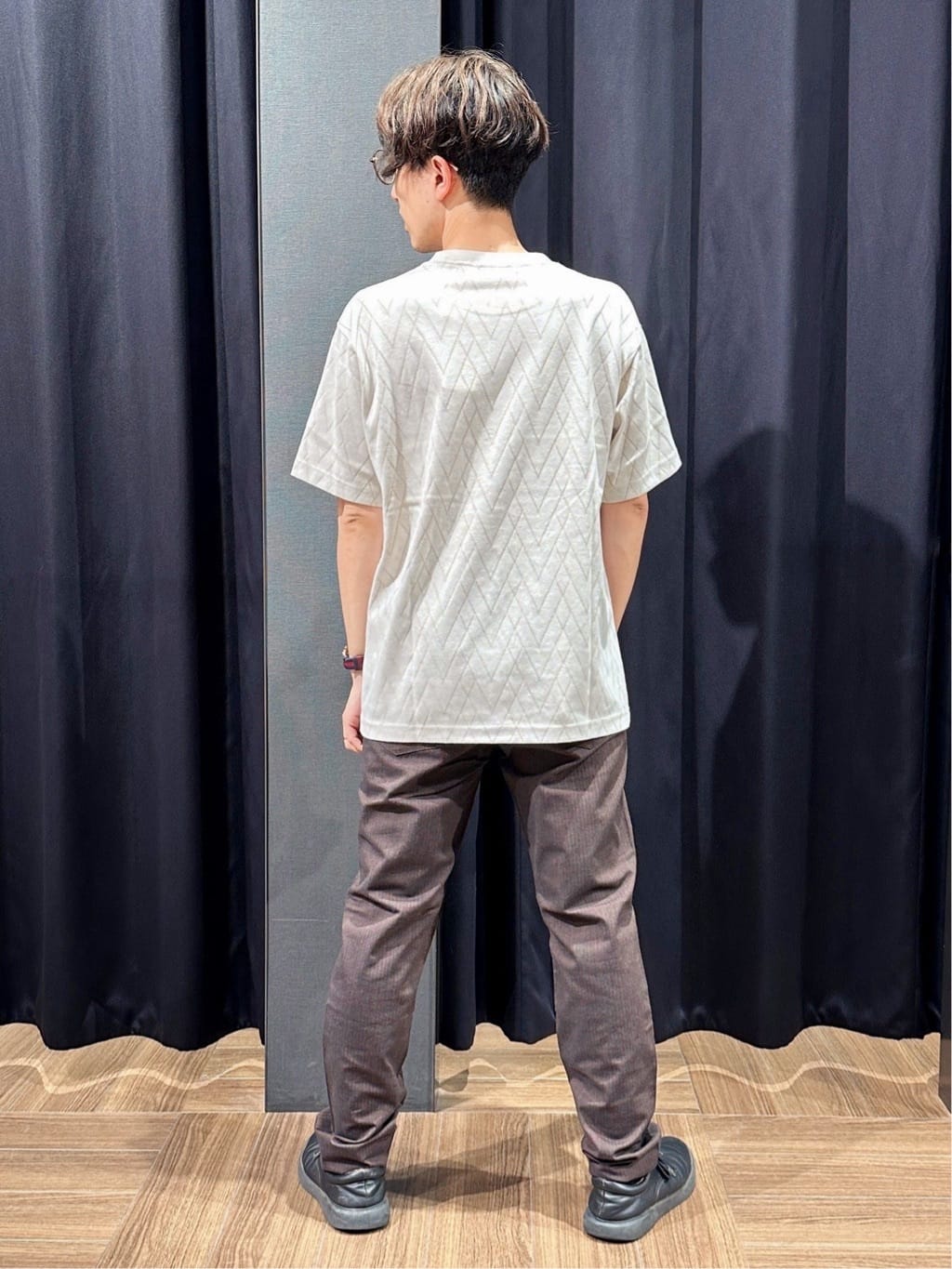 tomoyaさんの「THE SHOP TK｜TECLINO／テクリーノ 長袖オックスシャツ【洗濯機OK】」を使ったコーディネート
