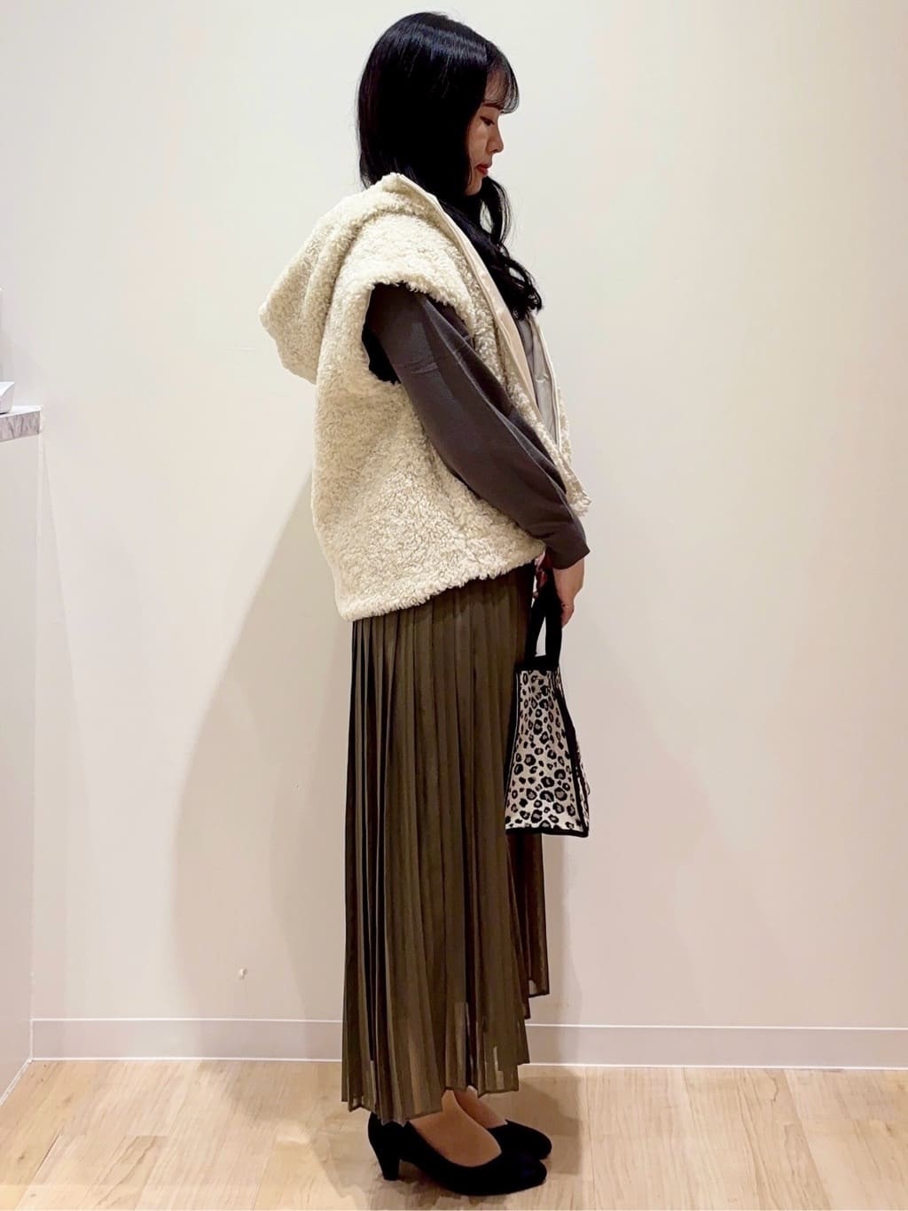 minamiさんの「grove｜【名品アウター/3WAY・はっ水】ボアライナー付マウンテンパーカ」を使ったコーディネート