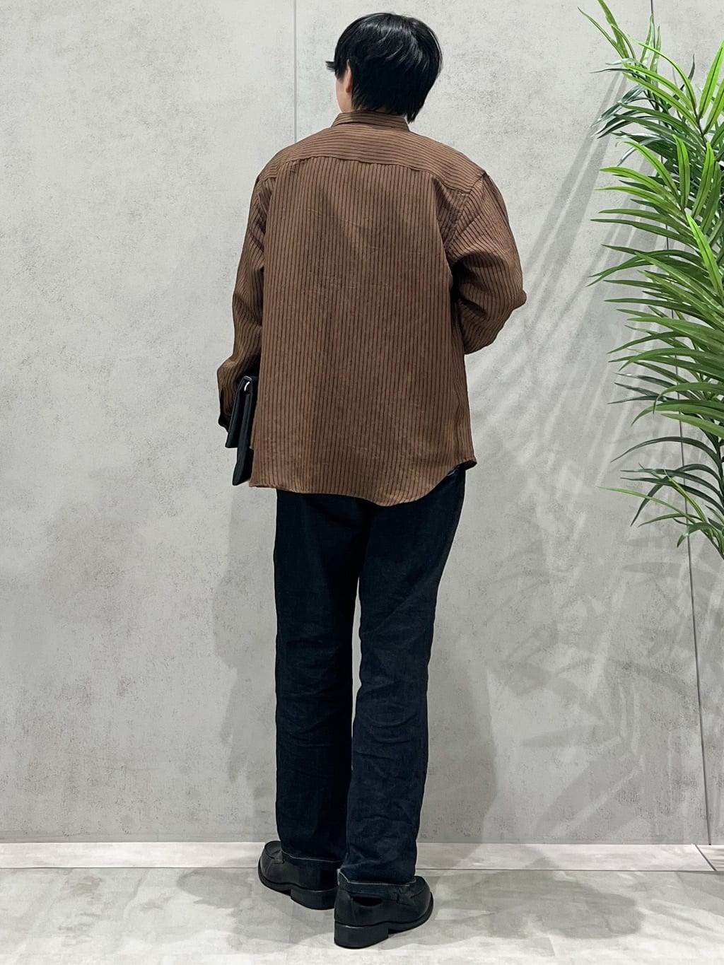 SHI-MAさんの「THE SHOP TK｜チェック＆ストライプ アソート長袖シャツ【洗濯機OK】」を使ったコーディネート