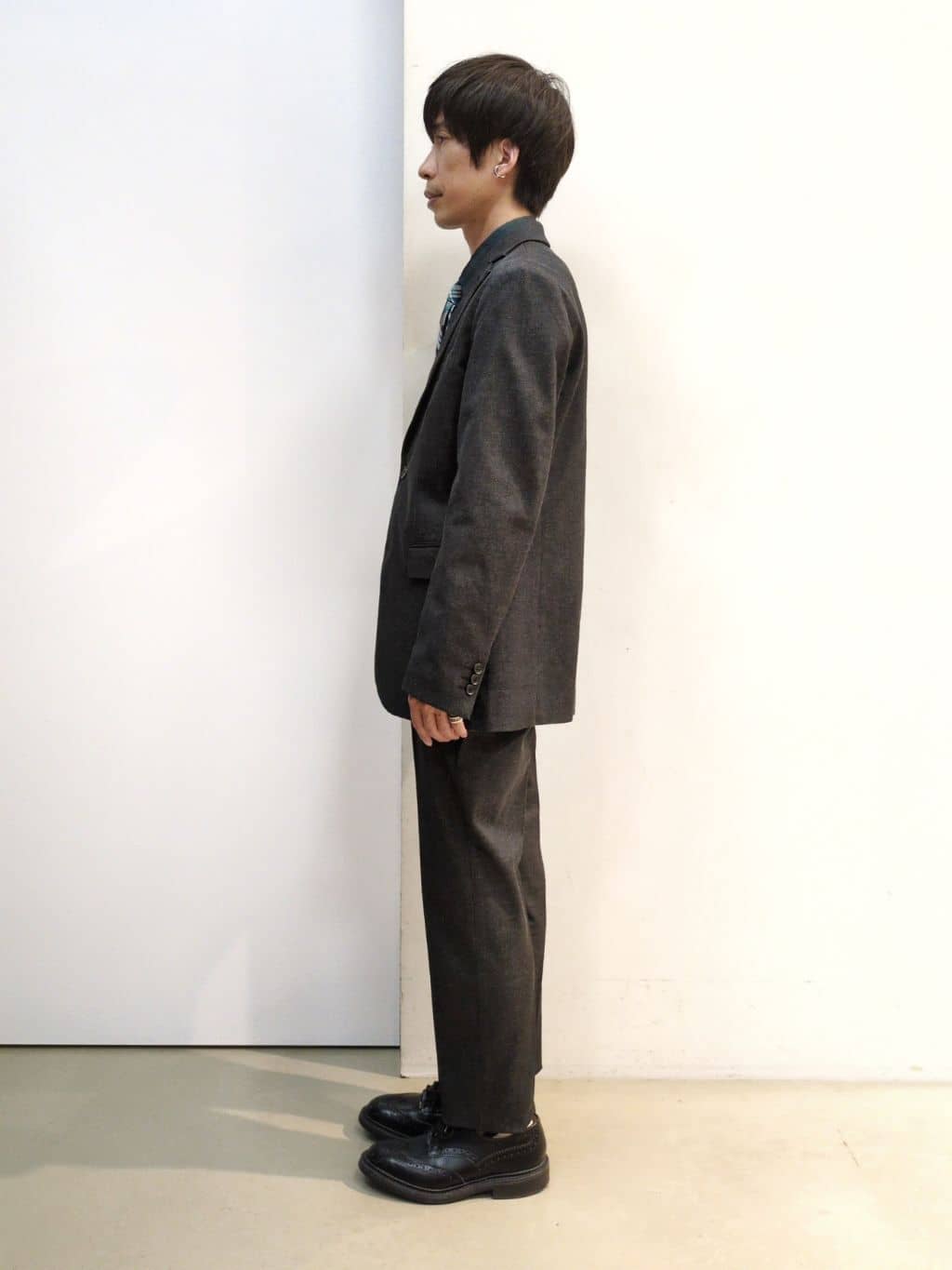 takeさんの「THE SHOP TK｜エバーデニムジャケット【色落ちしにくい/洗濯機OK/ストレッチ/セットアップ可】」を使ったコーディネート