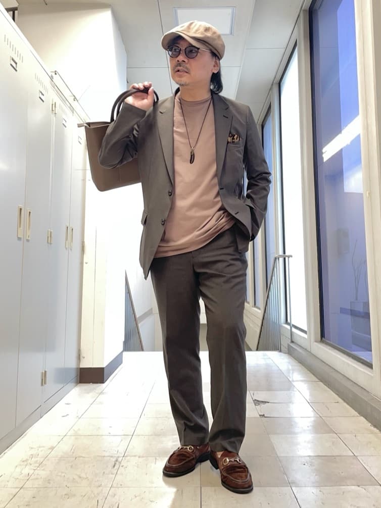MAKOTO AIさんの「TAKEO KIKUCHI｜【COOL CITY WEAR】アーバンクール ジャケット /接触冷感・吸水速乾」を使ったコーディネート
