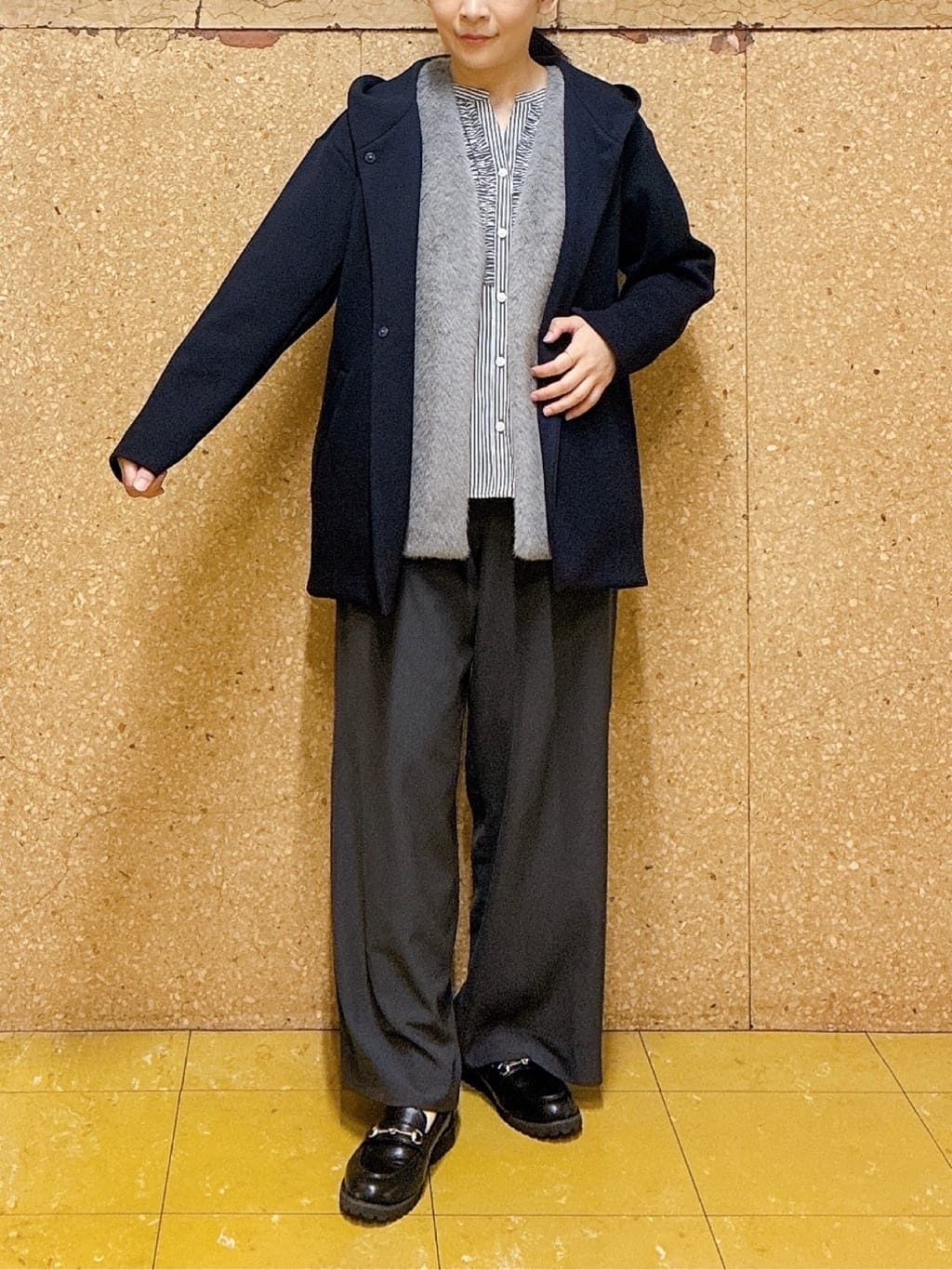 hattoriさんの「INDIVI｜ミンク調フェイクファージレ」を使ったコーディネート