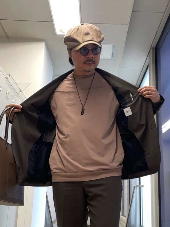 MAKOTO AIさんの「TAKEO KIKUCHI｜【COOL CITY WEAR】アーバンクール ジャケット /接触冷感・吸水速乾」を使ったコーディネート
