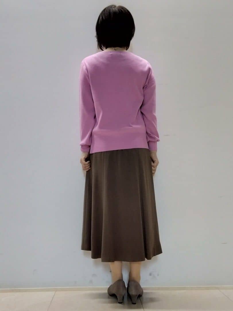 tokuさんの「Reflect｜【選べる6色／長く着られる◎】ボートネックニット」を使ったコーディネート