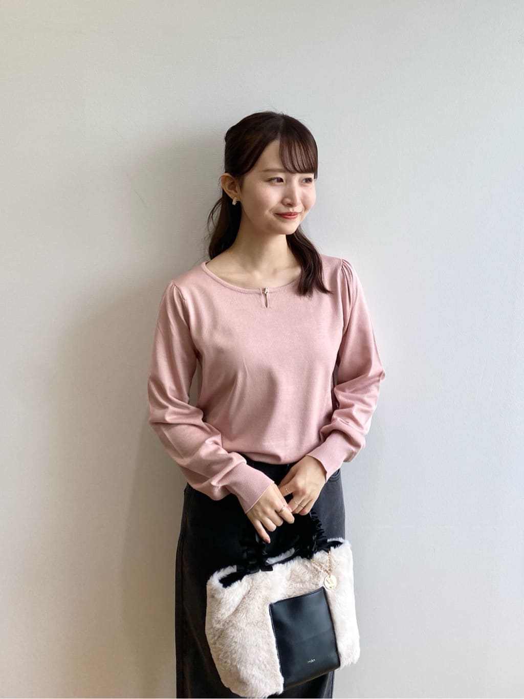 みさかさんの「index｜《丈が選べる》デニムバギーパンツ【洗濯機洗い可】」を使ったコーディネート