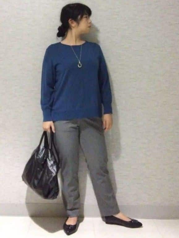 sakoさんの「Reflect｜【ちくちくしない／アンサンブル可／通勤におすすめ◎】オフボディ着流しカーディガン」を使ったコーディネート