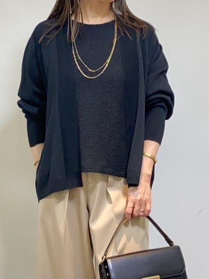 tomoさんの「UNTITLED｜コットンキャミソール」を使ったコーディネート