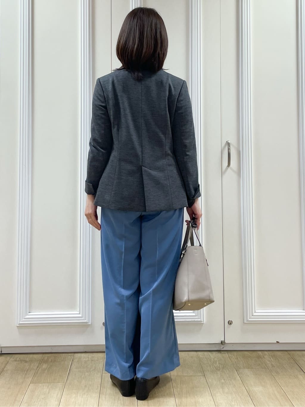 めいさんの「Reflect｜【一枚で着映える◎】レオパード風ジャカードブラウス」を使ったコーディネート