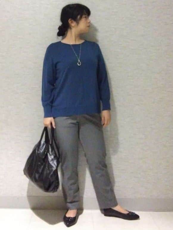 sakoさんの「Reflect｜【ちくちくしない／アンサンブル可／通勤におすすめ◎】オフボディ着流しカーディガン」を使ったコーディネート