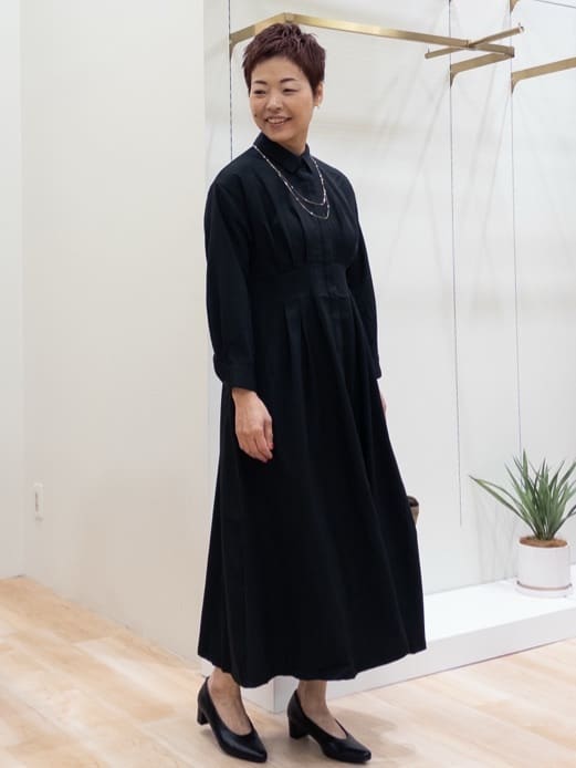 シュウコさんの「grove｜品よくまとう、大人のシャツワンピース」を使ったコーディネート
