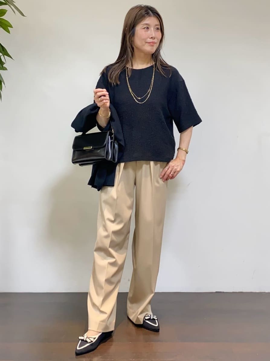 tomoさんの「UNTITLED｜コットンキャミソール」を使ったコーディネート