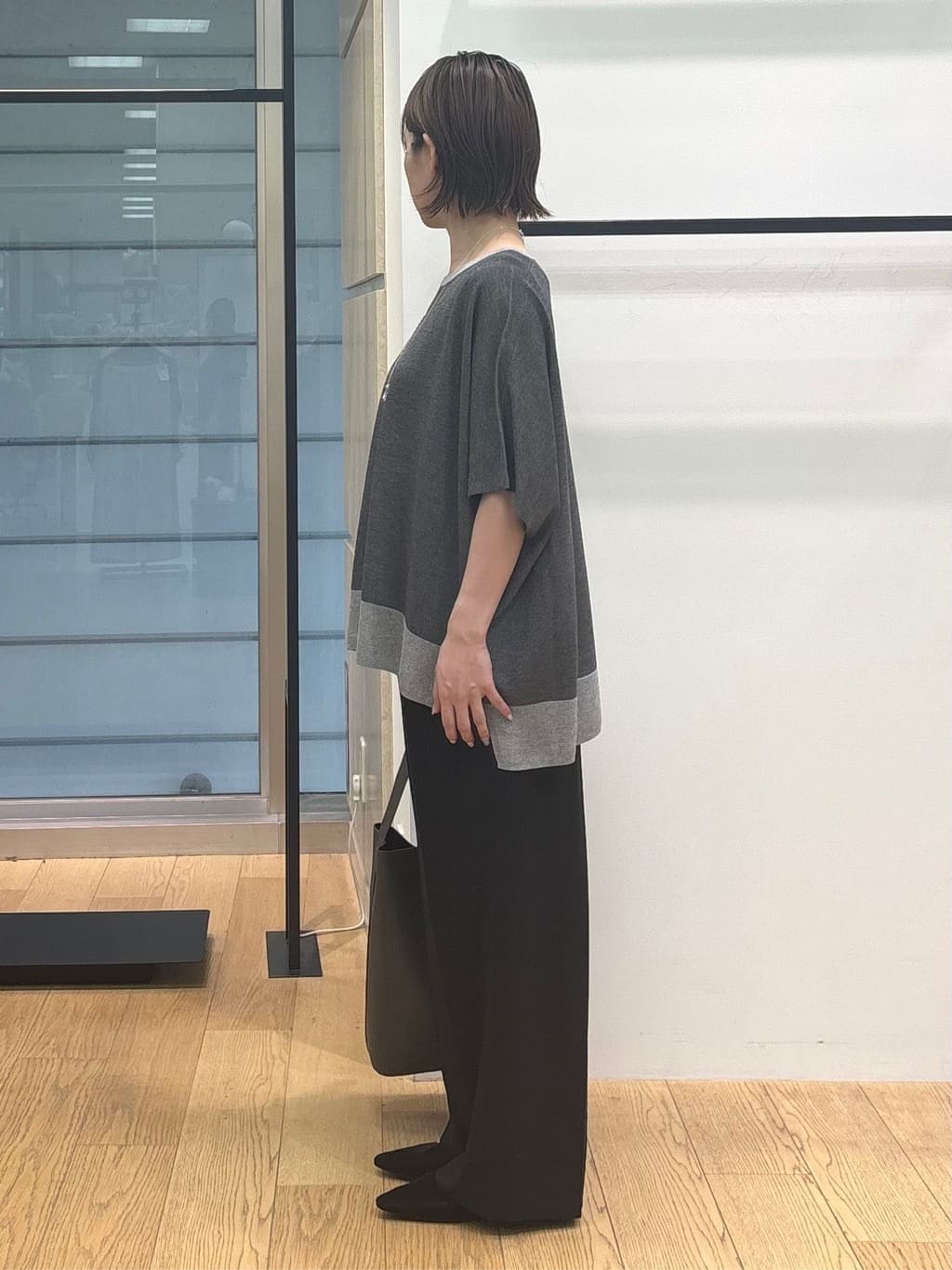 asamiさんの「INDIVI｜【着心地◎！】タックワイドパンツ」を使ったコーディネート