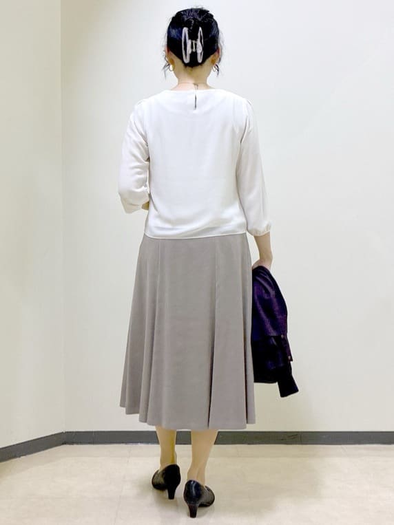  beni_gingerさんの「Reflect｜【SS-4Lサイズ】ピンタック&times;スカラレースブラウス」を使ったコーディネート
