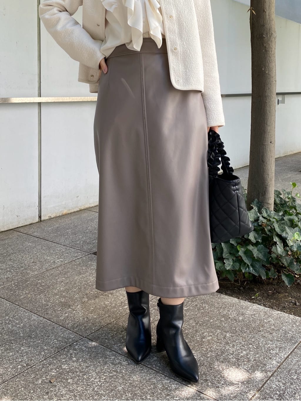 みさかさんの「index｜ストレッチノーカラーブルゾン【洗濯機OK】」を使ったコーディネート