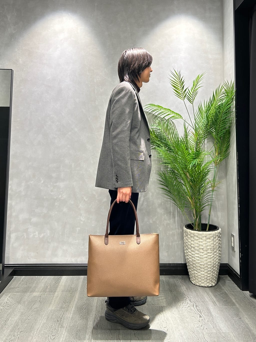 ruiさんの「TAKEO KIKUCHI｜【None Of Stress】アクティブジャージ 千鳥 ジャケット」を使ったコーディネート