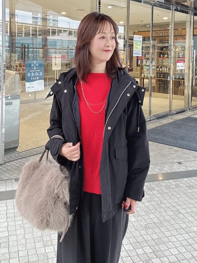 makiさんの「UNTITLED｜【キルトライナー付／アウトドア】3WAYマウンテンパーカー」を使ったコーディネート
