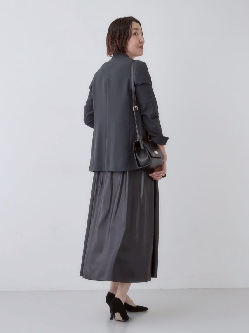 yuriさんの「INDIVI｜ヘアリージャカードトップス」を使ったコーディネート