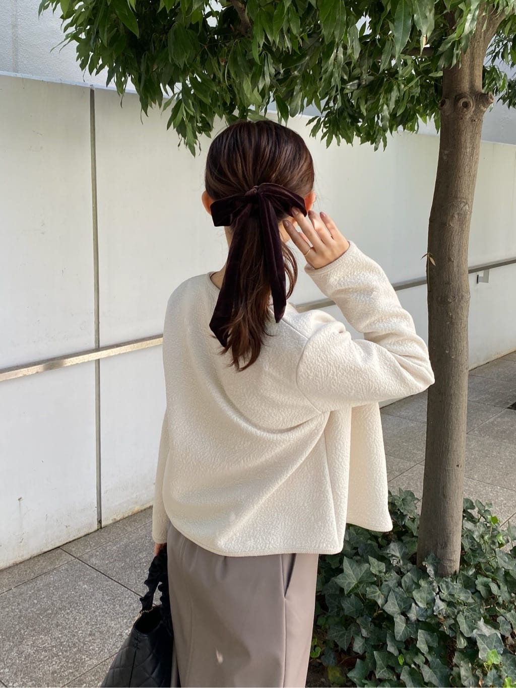みさかさんの「index｜ストレッチノーカラーブルゾン【洗濯機OK】」を使ったコーディネート