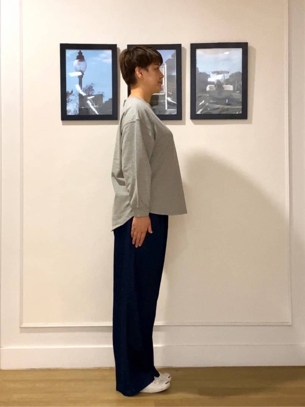 Hiroさんの「Dessin｜【洗える】シアーオンブレーチェックシャツ」を使ったコーディネート