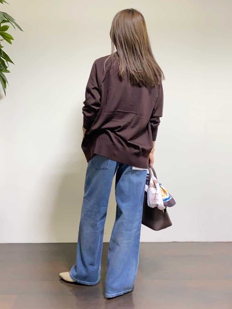 tomoさんの「UNTITLED｜【アンサンブル可/六分袖/洗える】ウールシルクニット」を使ったコーディネート
