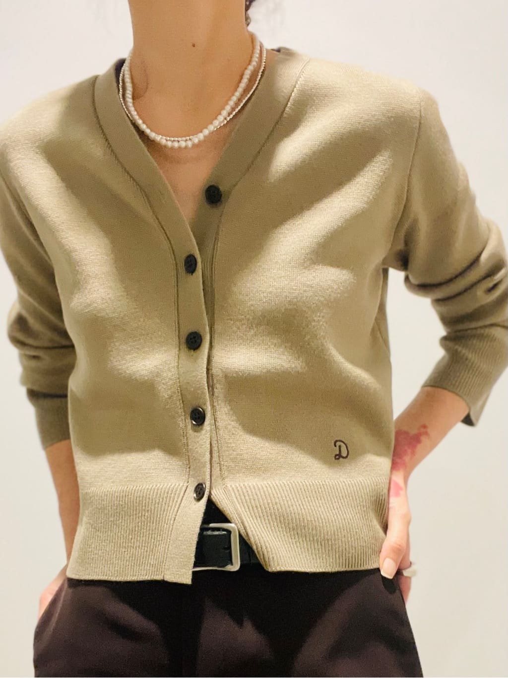 Annさんの「DRESSTERIOR｜ミラノリブカーディガン」を使ったコーディネート