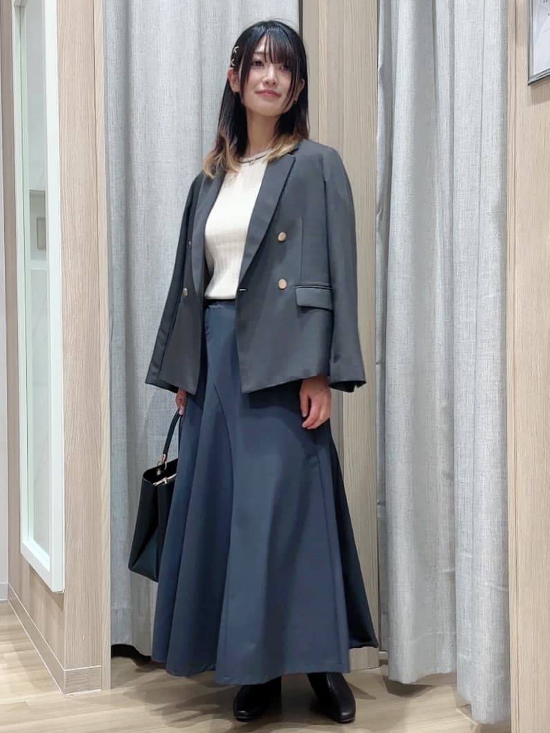 Fumikaさんの「grove｜【カセット服】ダブルブレストテーラードジャケット」を使ったコーディネート