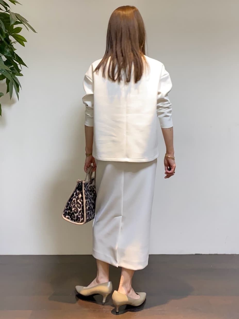 tomoさんの「UNTITLED｜【アンサンブル可/洗える】ウールミラノリブニット」を使ったコーディネート