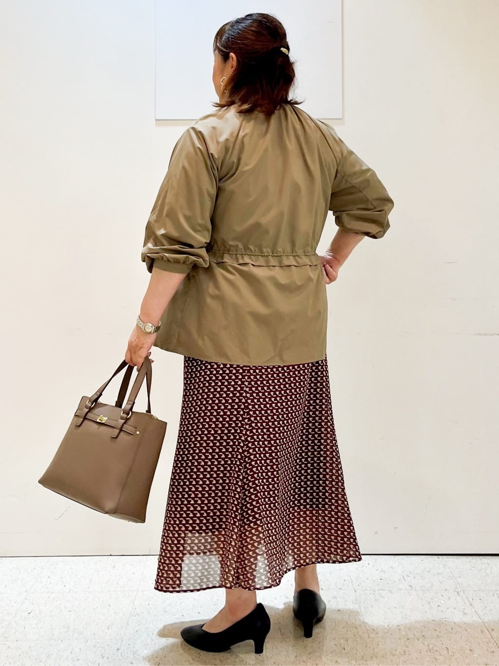 kimmyさんの「Reflect｜【E‐QUALITY／体型カバー】シアー&times;レースデザインプルオーバー」を使ったコーディネート