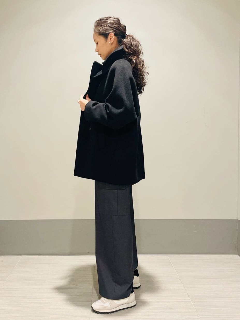 Annさんの「DRESSTERIOR｜シルクブレンドメリノウールリブプルオーバー」を使ったコーディネート