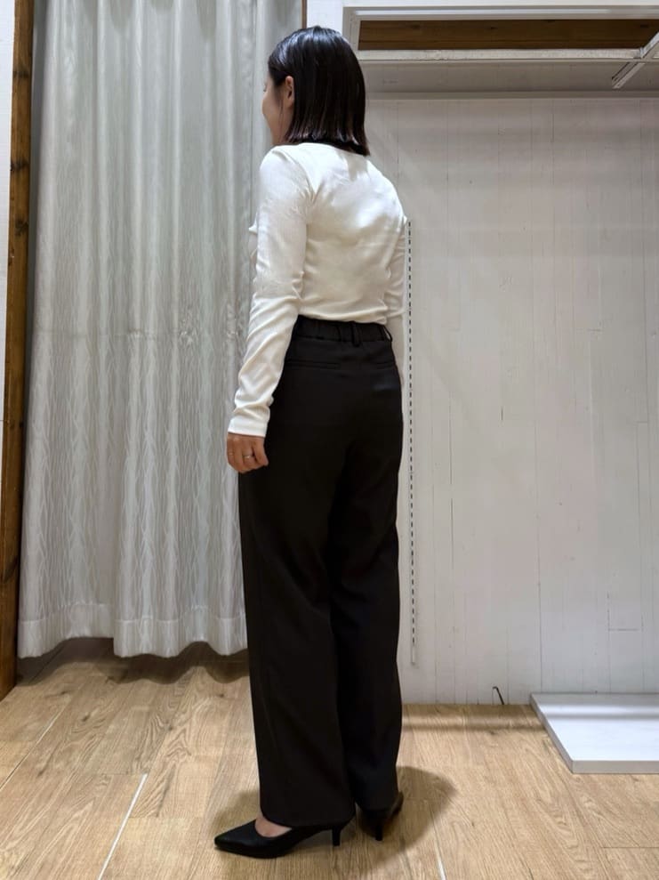 chさんの「THE SHOP TK｜ビジネスノーカラージャケット【セットアップ可/洗える】/CAVIANシリーズ」を使ったコーディネート