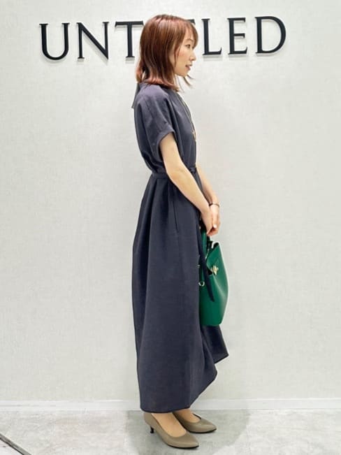 Miwaさんの「UNTITLED｜【追加】ライトダブルリングネックレス」を使ったコーディネート