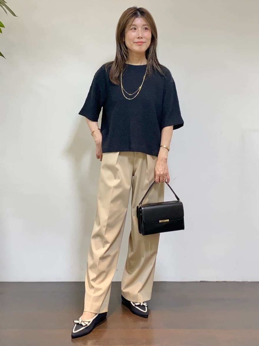 tomoさんの「UNTITLED｜コットンキャミソール」を使ったコーディネート