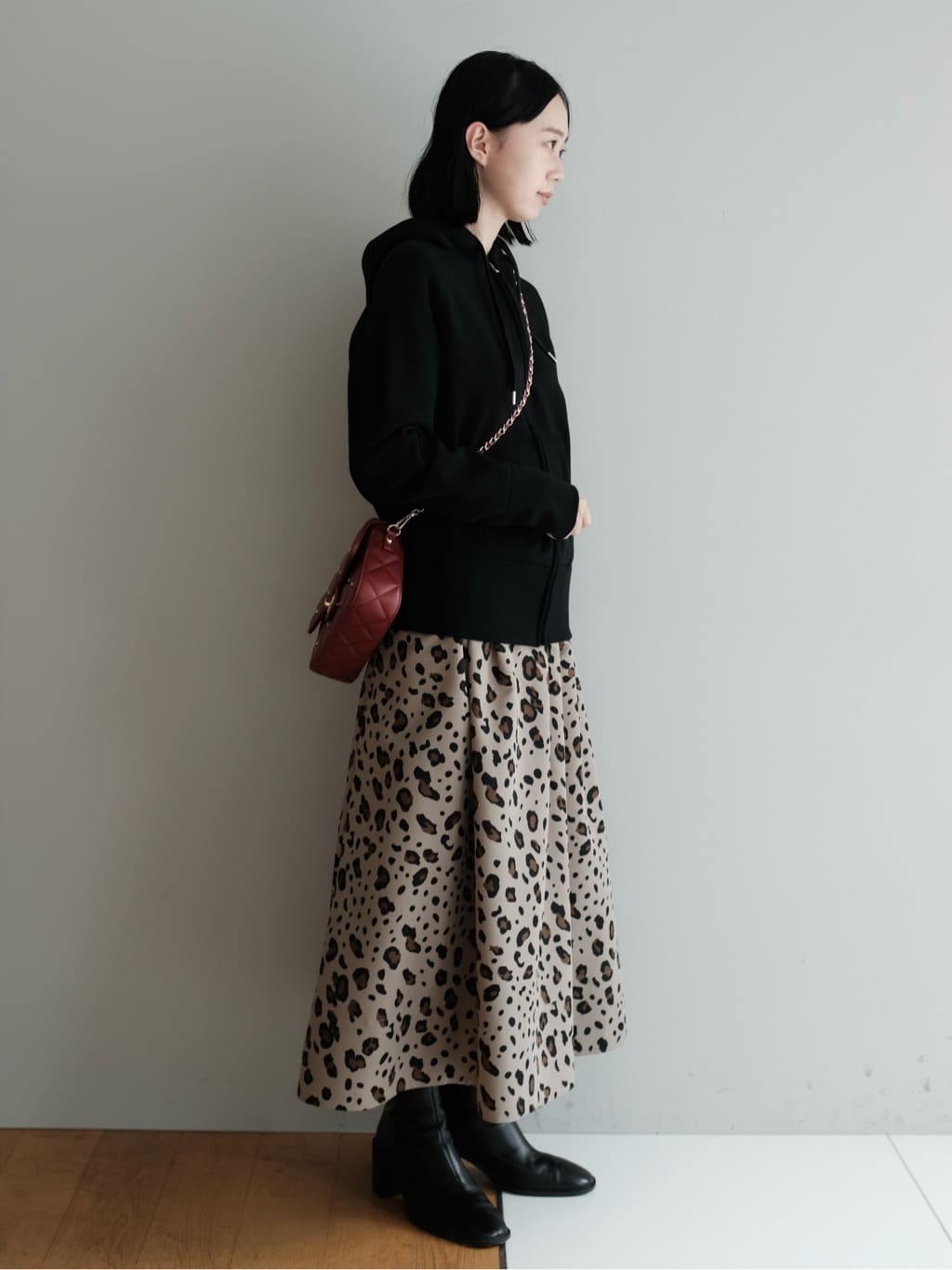 Kishimotoさんの「DRESSTERIOR｜◆ショートブーツ」を使ったコーディネート