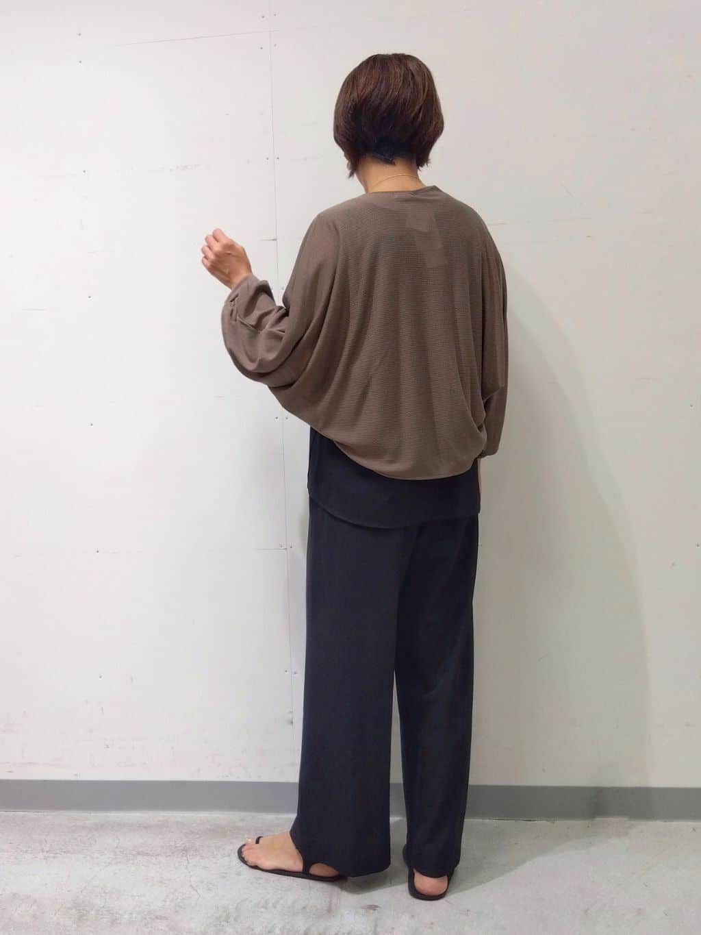 Kさんの「INDIVI｜【軽く羽織れる】ボレロカーディガン」を使ったコーディネート
